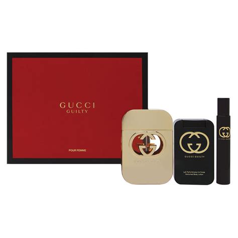 gucci guilty gift set for her 75ml|Gucci Guilty cheapest price.